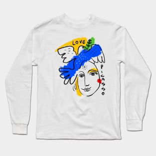 Love Picasso Long Sleeve T-Shirt